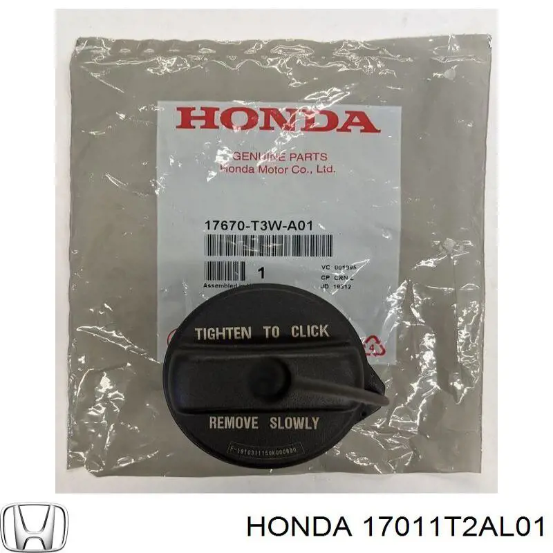17011T2AL01 Honda помпа
