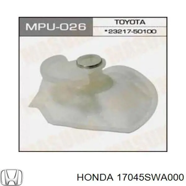 Модуль бензонасоса Honda 17045SWA000 цена, от 63.35 USD