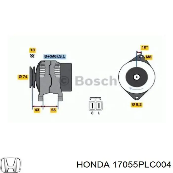 Прокладка всасывающего коллектора Honda 17055PLC004 цена, от 23.42 USD