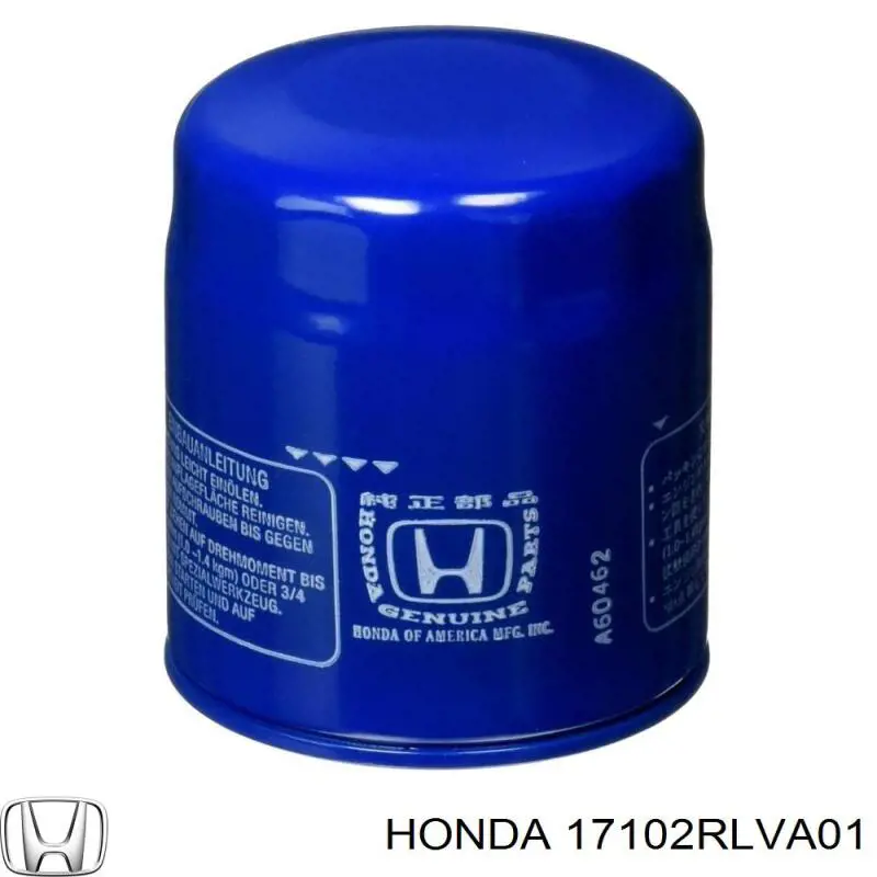 17102RLVA01 Honda 