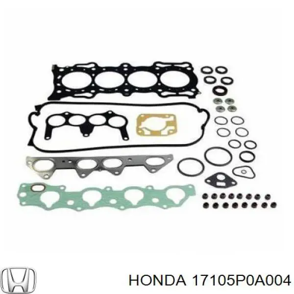 Прокладка впускного коллектора на Honda Accord V 