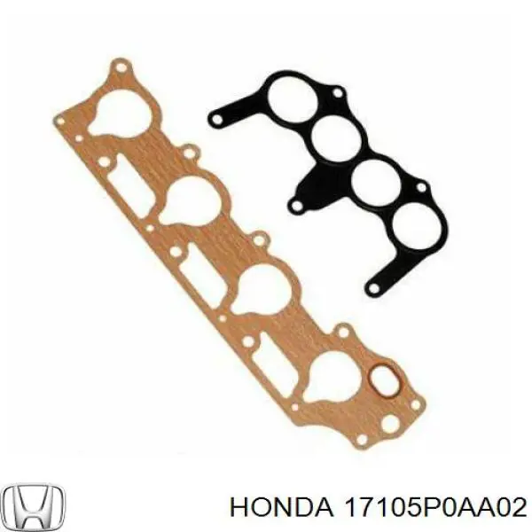 Прокладка всасывающего коллектора Honda 17105P0AA02 цена, от 20.95 USD