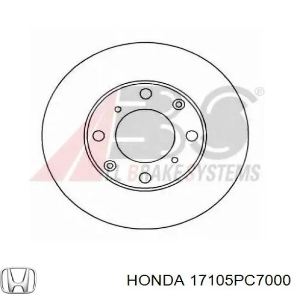 17105PC7000 Honda  Прокладка впускного коллектора