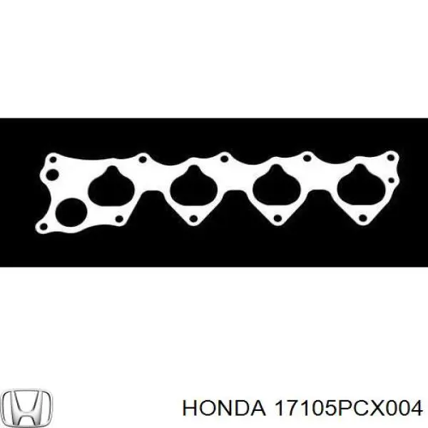 17105PCX004 Honda  Прокладка впускного коллектора