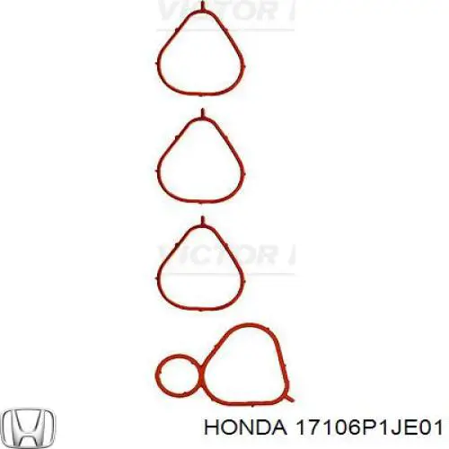 Купить 17106P1JE01 Honda Прокладка впускного коллектора правая