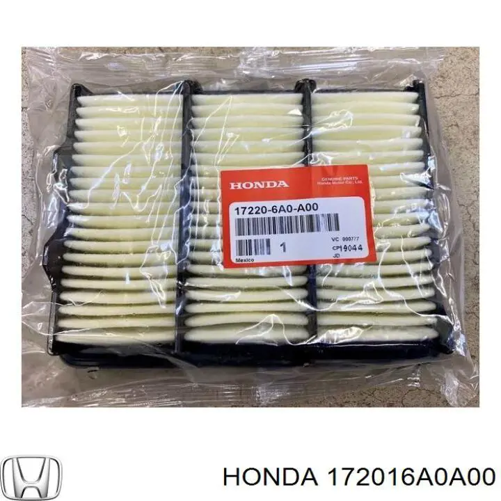  172016A0A00 Honda