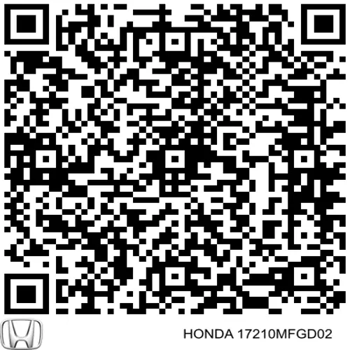 17210MFGD02 Honda Воздушный фильтр двигателя