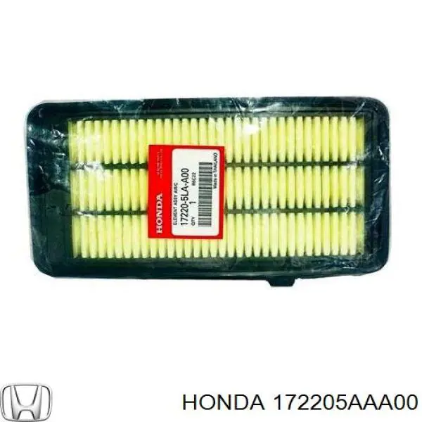 Элемент воздушного фильтра Honda 172205AAA00 цена, от 25.92 USD