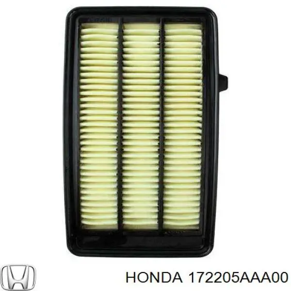 Воздушный фильтр 172205AAA00 Honda
