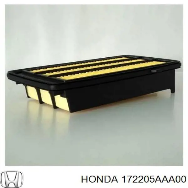 Воздушный фильтр 172205AAA00 Honda