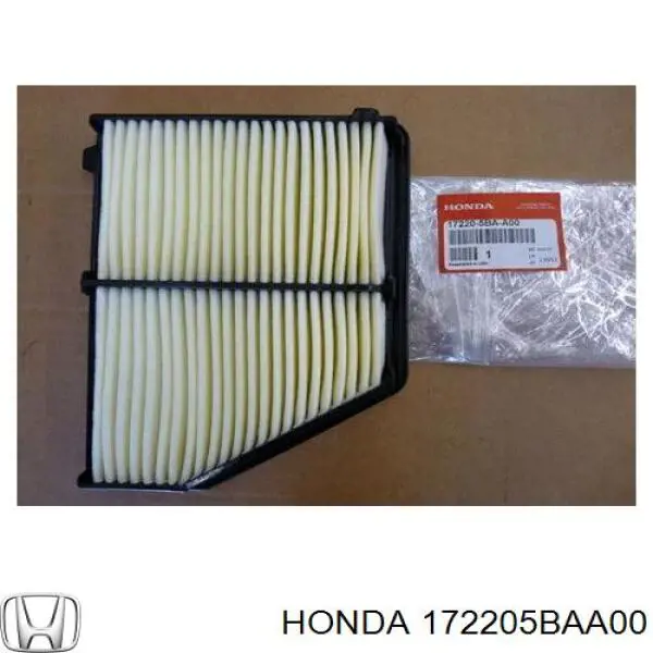 172205BAA00 Honda Воздушный фильтр двигателя