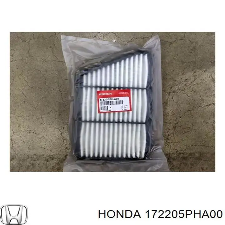 Воздушный фильтр 172205PHA00 Honda