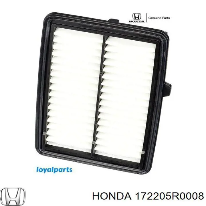 Элемент воздушного фильтра Honda 172205R0008 цена, от 27.37 USD