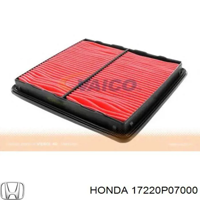 17220P07000 Honda воздушный фильтр