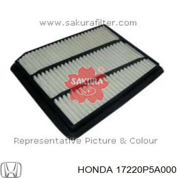 Элемент воздушного фильтра Honda 17220P5A000 цена, от 9.18 USD