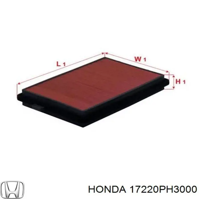 17220PH3000 Honda воздушный фильтр