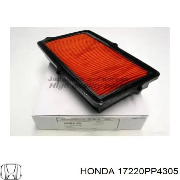 Элемент воздушного фильтра Honda 17220PP4305 цена, от 3.64 USD