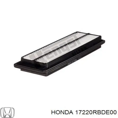 Купить 17220RBDE00 Honda Автомобильный фильтр воздуха