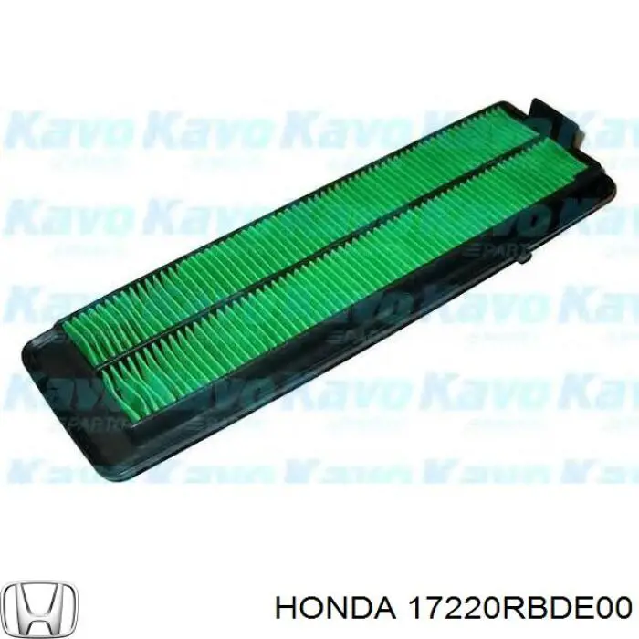 Воздушный фильтр 17220RBDE00 Honda