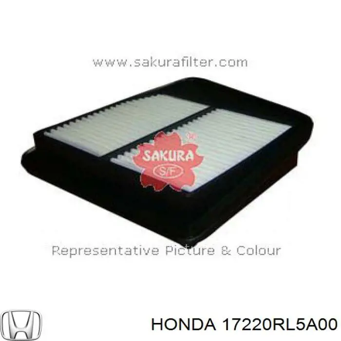 Воздушный фильтр 17220RL5A00 Honda