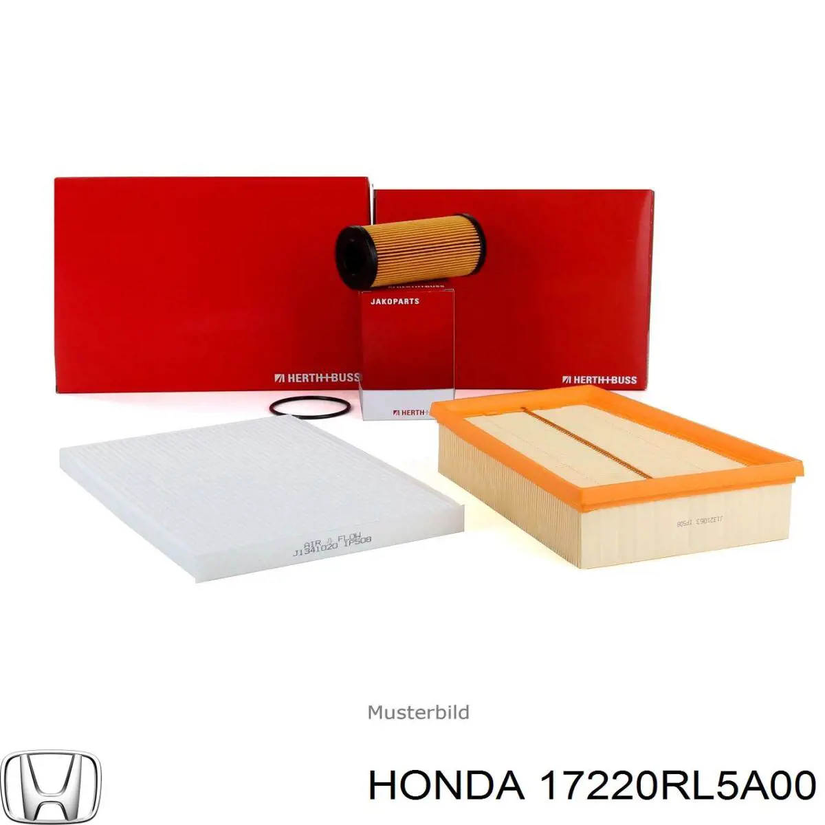 17220RL5A00 Honda Воздушный фильтр двигателя