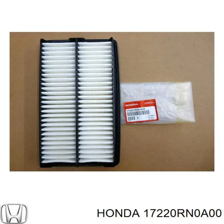 Фільтр повітряний 17220RN0A00 Honda/Acura