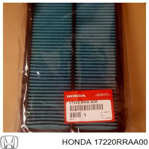 Купить 17220RRAA00 Honda Автомобильный фильтр воздуха