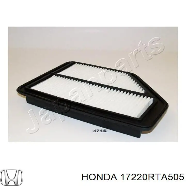 17220RTA505 Honda Воздушный фильтр двигателя