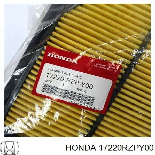 17220RZPY00 Honda воздушный фильтр