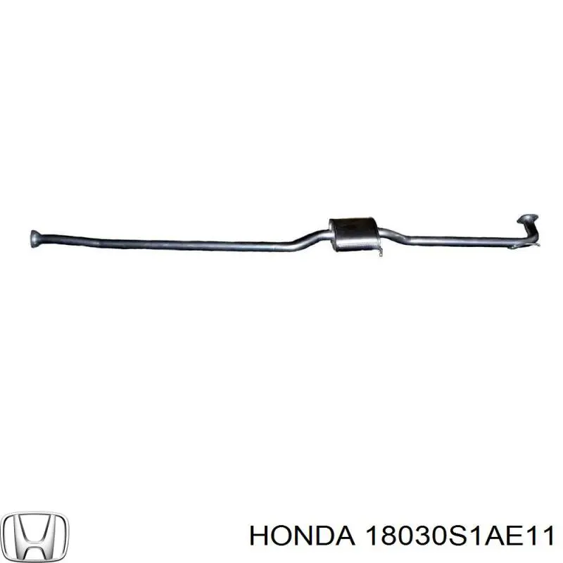 Купить 18030S1AE11 Honda Глушитель задний