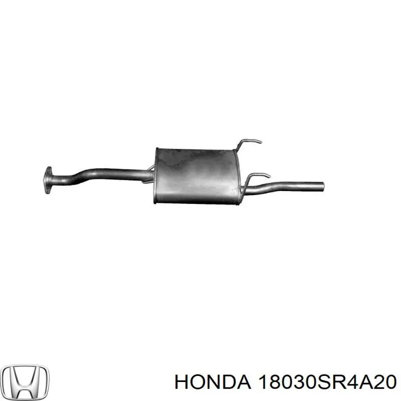 Выхлоп задний Honda 18030SR4A20 цена, от 58.76 USD