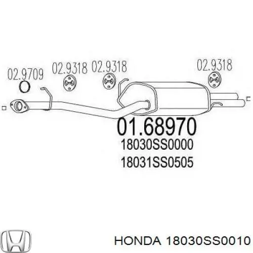  18030SS0010 Honda