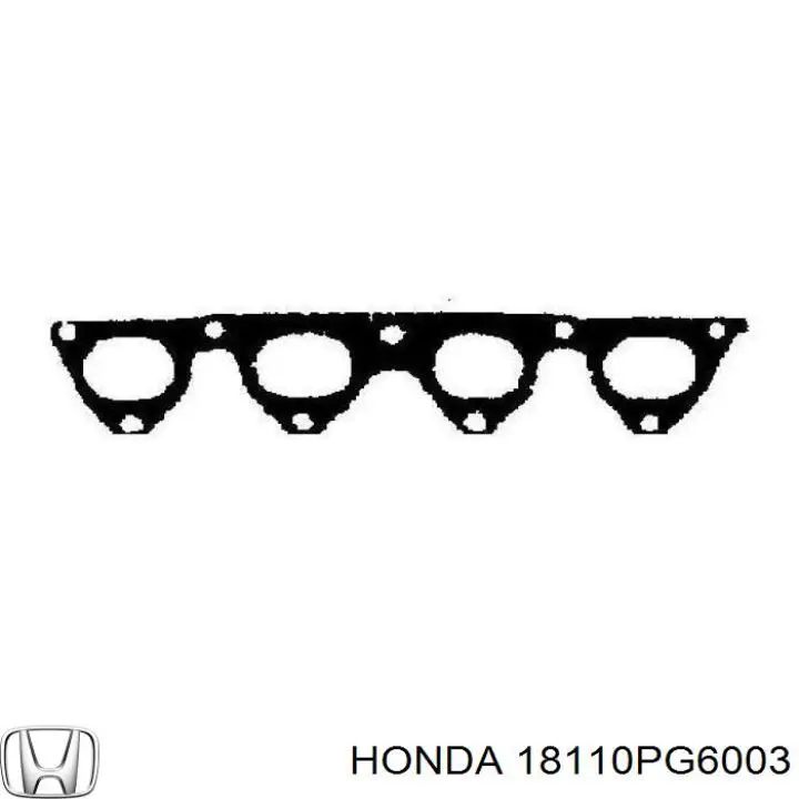 Прокладка выпускного коллектора на Honda Civic V 