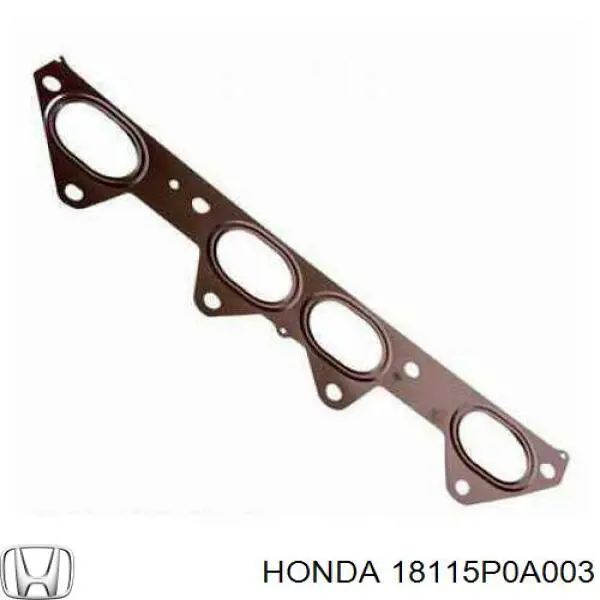 Прокладка выпускного коллектора Honda 18115P0A003