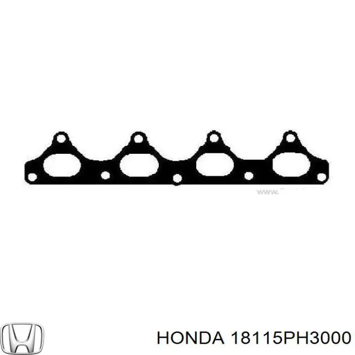 Прокладка коллектора 18115PTO004 Honda