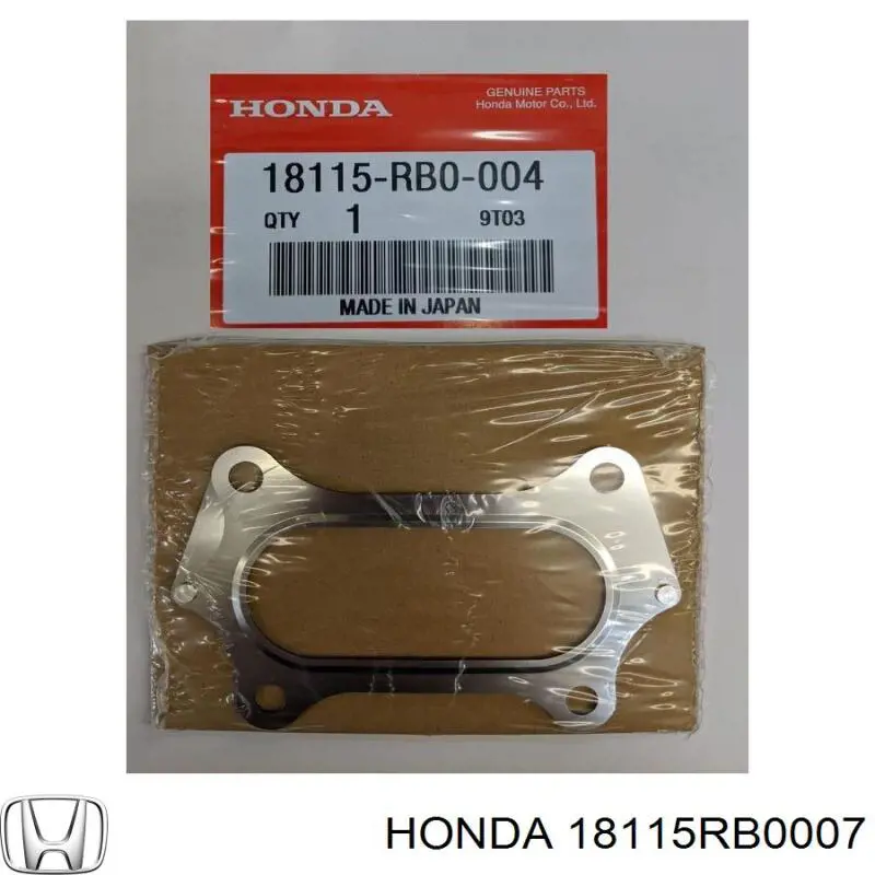 Прокладка выпускного коллектора Honda 18115RB0007