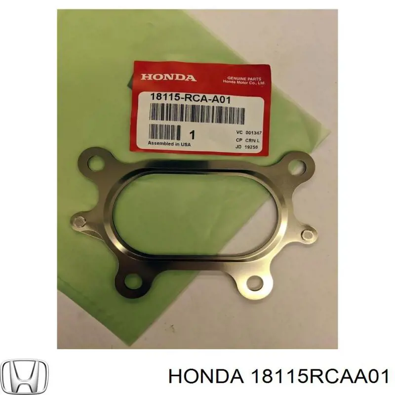 Junta de colector de escape 18115RCAA01 Honda/Acura