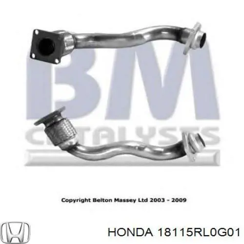 Купить 18115RL0G01 Honda Прокладка коллектора