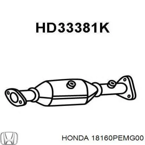 Купить 18160PEMG00 Honda Преобразователь отработавших газов