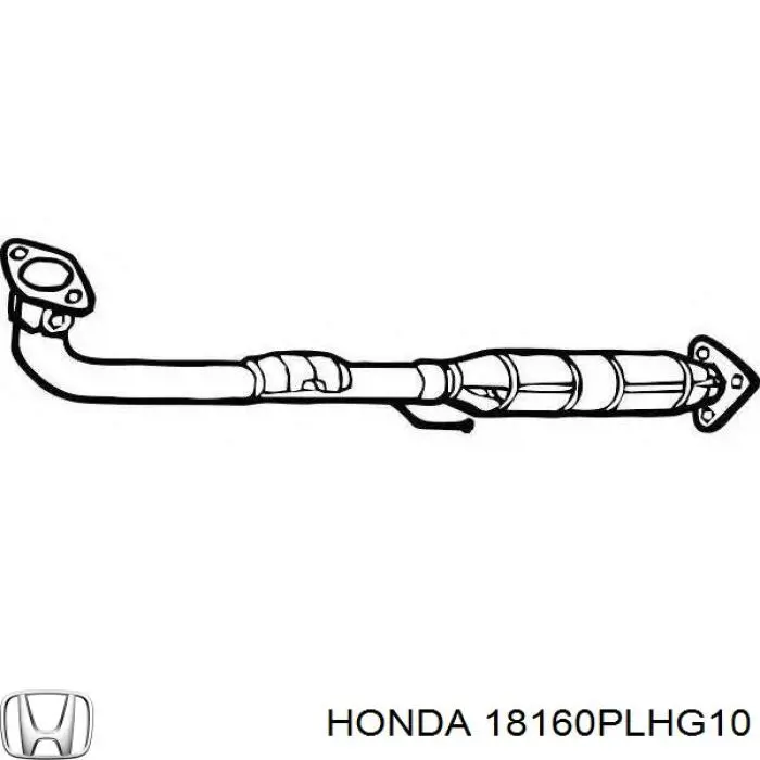 Каталитический нейтрализатор отработавших газов Honda 18160PLHG10 цена, от 198.56 USD
