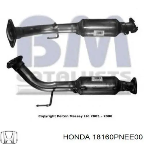 18160PNEE00 Honda Конвертор-катализатор