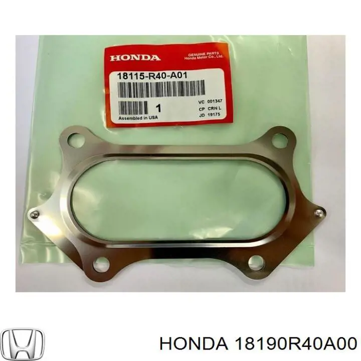 18190R40A00 Honda Выхлопная труба