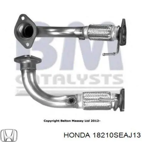 Купить BM70570 BM Catalysts Приёмная труба