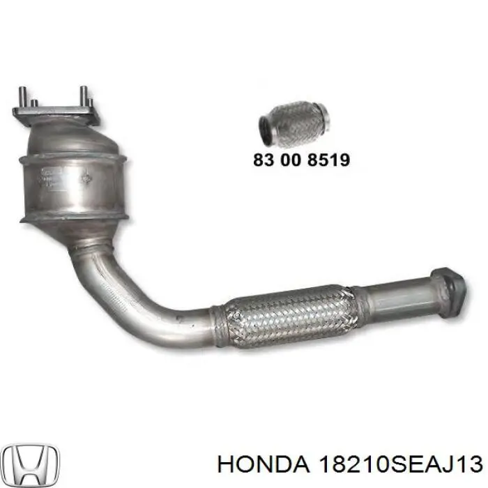 Приёмная труба BM70570 BM Catalysts