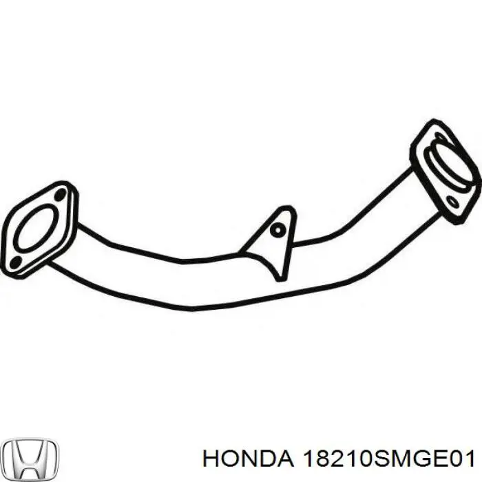 Купить 18210SMGE01 Honda Приёмная труба