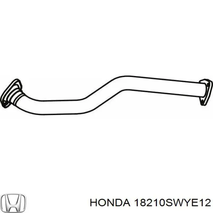  Honda 18210SWYE12 цена, от 50.68 USD