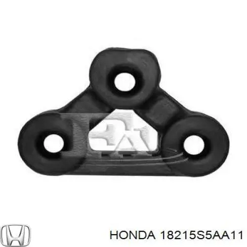 Подушка крепления глушителя Honda 18215S5AA11