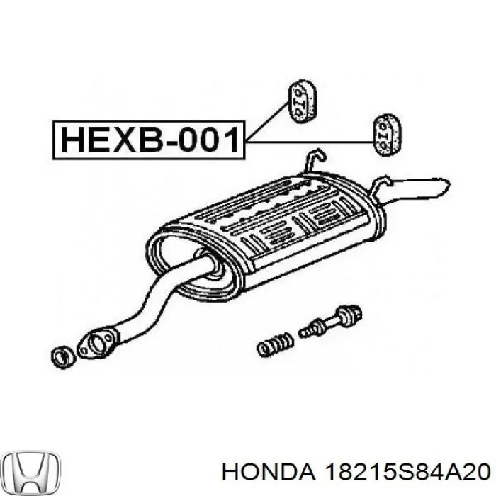 Купить 04581790AB Chrysler Подвесные подушки глушителя