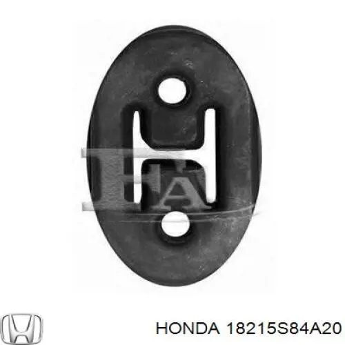 Подушка крепления глушителя Honda 18215S84A20