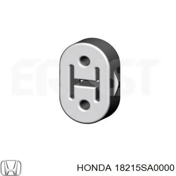 Подушка крепления глушителя Honda 18215SA0000